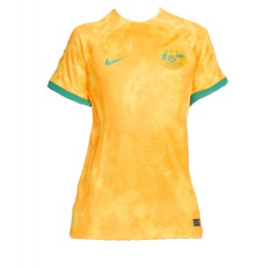 Maillot de foot Australie Domicile Femmes Monde 2022 Manches Courte